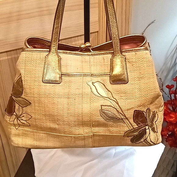 Coach 10th Anniversary Hampton Kisslock Bag F14867 - Picture 5 of 16